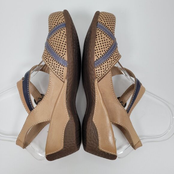 L'Artiste Spring Step Parkway Women's Multicolor Leather Sandals US Se 5.5 EU 36 - Picture 6 of 8